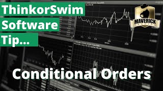 TOS Conditional Orders  Options trading  Trigger an options trade [upl. by Aikel]