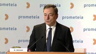 Mario Draghi a Prometeia40 [upl. by Ssur483]