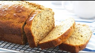 Easy Banana Bread  One Pot Chef [upl. by Hsekin]