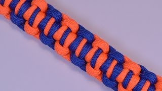 How to make a Survival Paracord Bracelet  quotBoxed Inquot  Bored Paracord [upl. by Farrar]