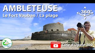 Ambleteuse  vidéo en 360°  tourisme en France  Côte dOpale [upl. by Shanon]