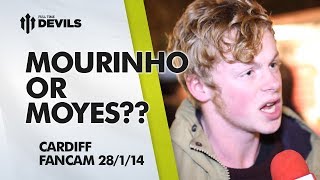 Mourinho Or Moyes  Manchester United 20 Cardiff City  FANCAM [upl. by Rab]