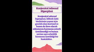 Konjenital Adrenal Hiperplazi I Doç Dr Ediz YEŞİLKAYA I konjenitaladrenalhiperplazi [upl. by Naujak]