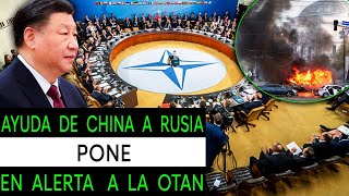 OTAN EN ALERTA CHINA ENVIARÍA DRONES KAMIKAZES A MOSCÚ [upl. by Eniger]