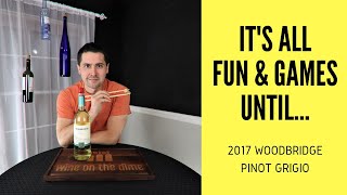 2017 Robert Mondavi Woodbridge Pinot Grigio Wine Review [upl. by Liagiba]