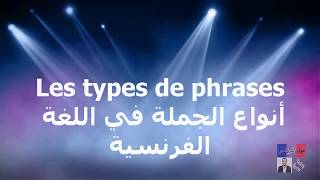 درس les types de phrases شرح بالعربية  الثالثة اعدادي [upl. by Doherty976]