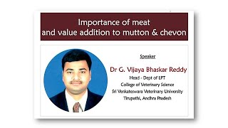 Importance of meat and Value addition to mutton amp chevon Sheepfarming Goatfarming [upl. by Ahsekal]