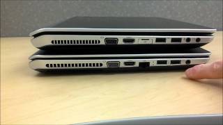 HP Pavilion dv6 Vs Pavilion m6 Comparison Hands On [upl. by Nosirrah]