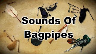 Sounds of Bagpipes From Different Regions NEW [upl. by Bilac]