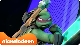 Les Tortues Ninja affrontent leurs 2 plus grands ennemis 💥  Épisode complet de 10 min  Nickelodeon [upl. by Sirrot]