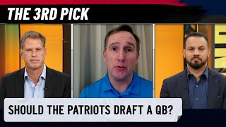 DEBATE Is drafting a QB the RIGHT move for the Patriots [upl. by Scribner]