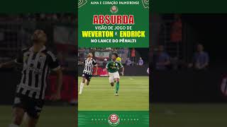 ABSURDO O QUE ELES FIZERAM NA JOGADA DO PÊNALTI DO PALMEIRAS [upl. by Debbi]