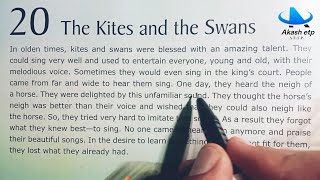 The Kites And The Swans  English reading  English padhna kaise sikhe  story english story [upl. by Rahman]