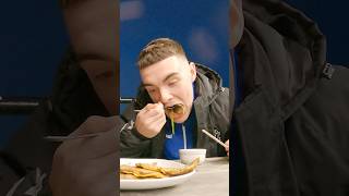 British footballers try Korean Jeon [upl. by Kcerred72]