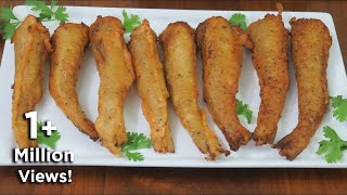 মচমচে লইটা মাছ ফ্রাই বা লইটা মাছের পাকোড়া। Loita Mach fry  Bombay duck Fish fry [upl. by Arihsat]