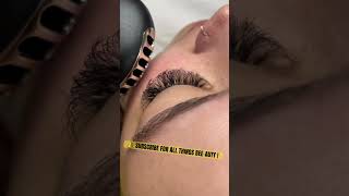 VOLUME LASH EXTENSIONS TRANSFORMATION  LASH TECH LIFE  BEES BEAUTY BAR LLC lashes lashbusiness [upl. by Odlanyer]