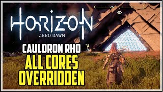 Horizon Zero Dawn Cauldron Rho Walkthrough [upl. by Ynney802]