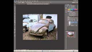 VW Beetle Photoshop tuning  restoration [upl. by Anirres]