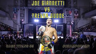 Joe Giannetti Vs Trevor Gudde Welterweight Title Fight Full Fight ReUpload [upl. by Enhpad]