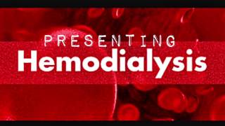 Hemodialysis Presentation [upl. by Ylhsa391]