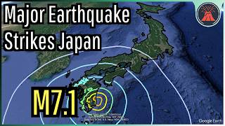 Major M71 Earthquake Strikes Japan quotMegaquakequot Alert Issued [upl. by Irmo60]