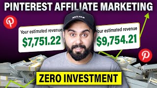 Pinterest Affiliate Marketing 2024  Earn Money from Affiliate Marketing Tutorial [upl. by Meirrak]