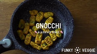 Vegan et sans gluten  les gnocchis de patate douce ☺ [upl. by Guglielmo]