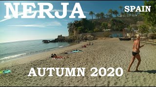 NERJA  Beach  Spain  Spanien  Spania  Espagne  スペイン  스페인  Malaga  Costa del Sol [upl. by Siram322]