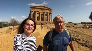 Visiting the Valley of Temples and Agrigento Sicily  Italy [upl. by Tarrant497]