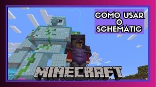 COMO USAR O SCHEMATIC  LITEMATIC  minecraft [upl. by Felder646]