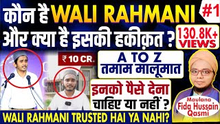 वली रहमानी की हकीकत  Help Wali Rahmani To Raise Rs 10 Crore  Who is Wali Rahmani  WaliRahmani [upl. by Menendez]