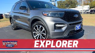 🔥 2022 Ford Explorer STLine Carbonized Gray  Wynn Odom Ford [upl. by Doggett]