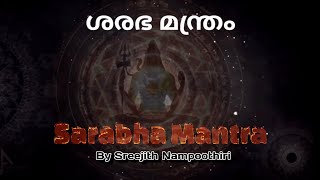 SARABHA MANTRA  ശരഭ മന്ത്രം  Most Powerful Mantra to destroy Enemies and Negetivity [upl. by Karim]