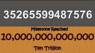 1 To 1 Decillion A Billion Trillion Trillion [upl. by Merril]