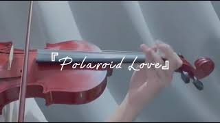 polaroid love  enhypen  violin cover [upl. by Repmek]