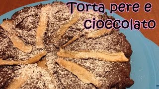 Dessert di Capodanno  TORTA PERE E CIOCCOLATO eng sub Le dolcezze di Viky [upl. by Angelique]