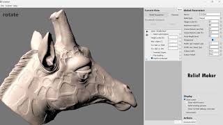 Tutorial  Relief Maker reliefs to MeshCAM [upl. by Seraphina]