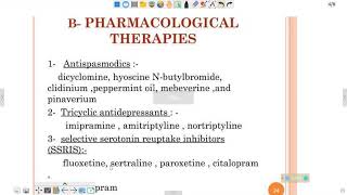 Pharmacological Treatment of IBS [upl. by Neleag]