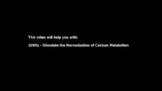 Stimulate the Normalization of Calcium Metabolism etc Isochronic Tones 328 Hz Pure Series [upl. by Deyes]