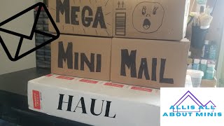 MEGA Mini Mail Haul [upl. by Vitkun]