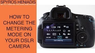 How to Change the Metering Mode on Your DSLR Camera  Understanding The Camera Meter Pt3 [upl. by Ahsille]