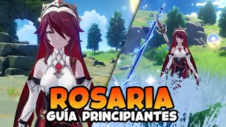 Rosaria Guía completa para principiantes  Genshin Impact [upl. by Larsen571]