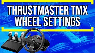 Best F1 22 Wheel Settings for Thrustmaster TMX Pro [upl. by Ainna424]