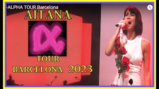 AITANAMi Amor  24 RosasALPHA TOUR Barcelona [upl. by Dru]