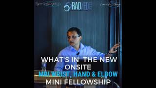 LEARN WRIST HAND amp ELBOW MSK MRI CONFERENCE ONSITE COURSE [upl. by Althea]