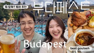 부다페스트 여행ㅣ부다페스트 야경 맛집 호텔 추천ㅣ1일 1맥주 못참아🍺ㅣTrip to BudapestㅣHotel Recommendationㅣ부다페스트 맛집 식당 추천 [upl. by Ingold]