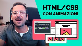 Creare un Sito HtmlCSSJs con Animazioni 1  Intro Menu amp Hero [upl. by Marji344]