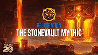 The Stonevault Mythic  Resto Shaman  The War Within [upl. by Bryanty177]