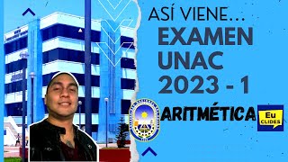 🥇 Examen de Admisión ARTIMETICA 🔢 UNAC Solucionario 2023  1 Universidad del Callao Bloque 1 [upl. by Nada]