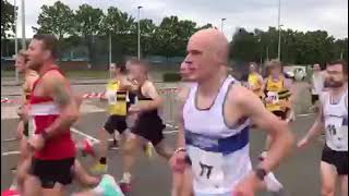 Start of the Scottish 10K Champs at Stirling [upl. by Nhor]